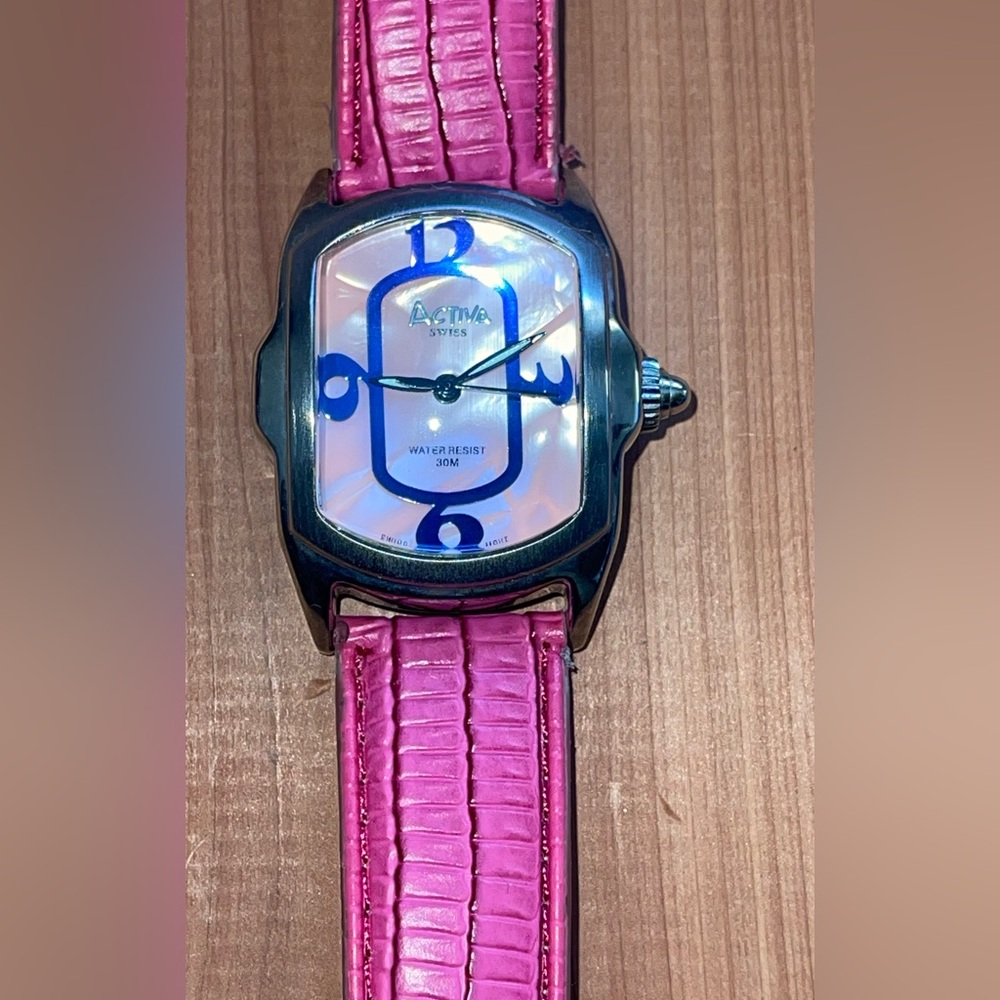 Activa‎ Swiss Pink and Blue Watch